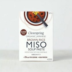 Clearspring Miso Soup Paste brun (4 x 15 gr.)� - 60g