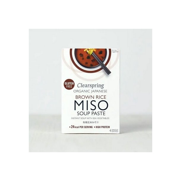 Clearspring Miso Soup Paste brun (4 x 15 gr.)� - 60g
