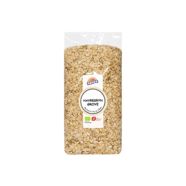 R�mer Havregryn Grove, �kologiske - 750 g.