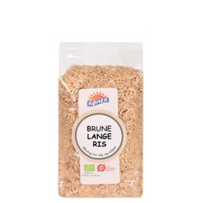 R�mer Ris lange brune, �kologisk - 500 g.