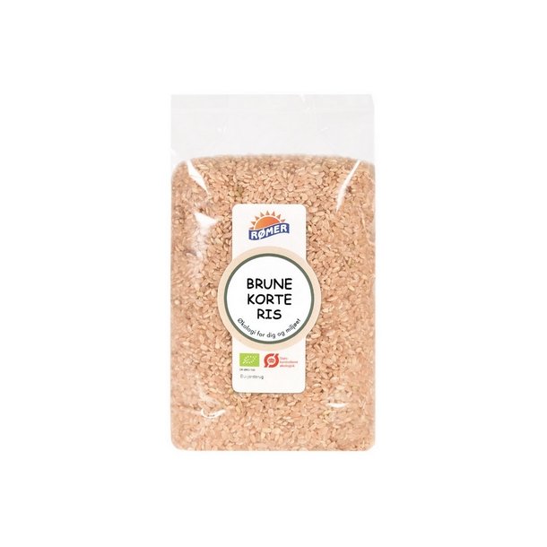 R�mer Ris korte brune, �kologisk - 1 kg.