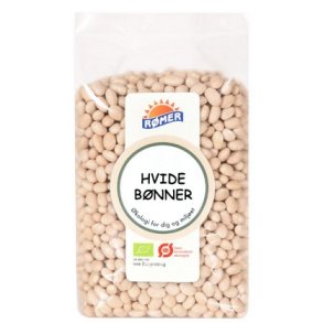 R�mer Hvide B�nner, �kologisk - 500 g.