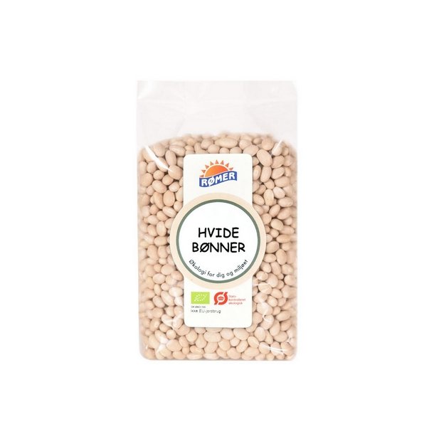 R�mer Hvide B�nner, �kologisk - 500 g.