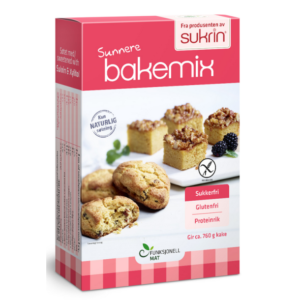 Sunnere bagemix - 340 gr. - Glutenfri
