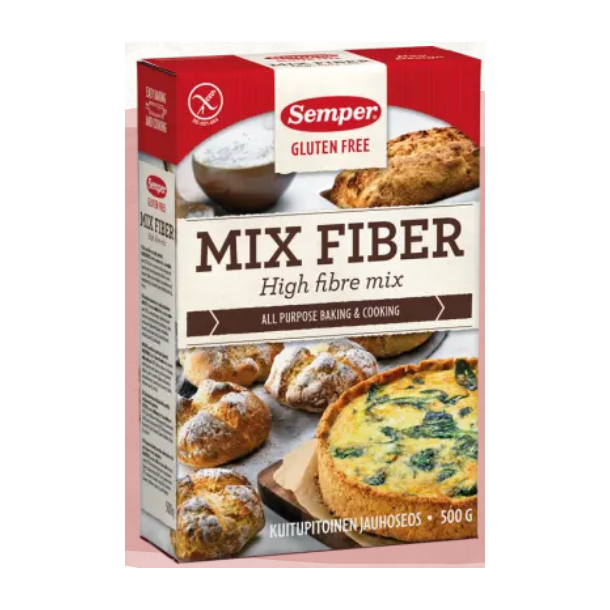 Semper Fiber Brdmix, Glutenfri - 500 gr.