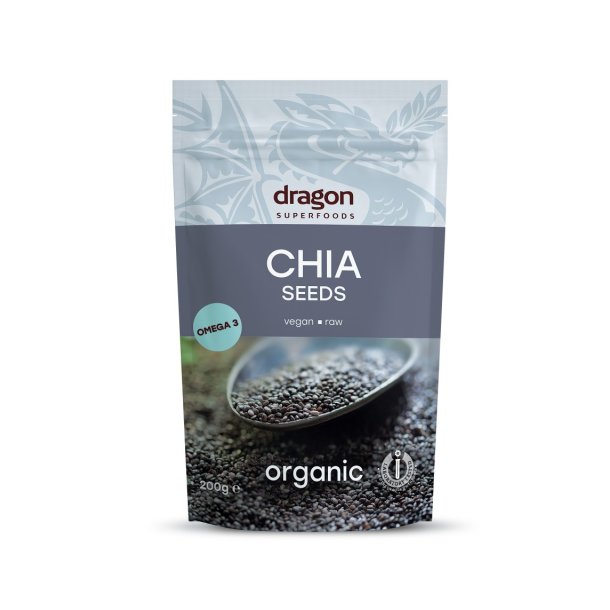 Dragon Superfoods Chia Seeds - kologisk - 200 g