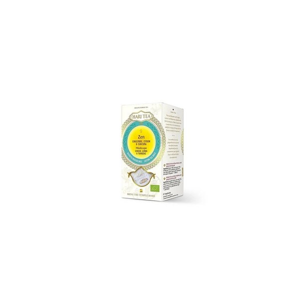 Hari Tea Zen Mindscape m. Ingefr, citron og gurkemeje - kologisk - 10 breve