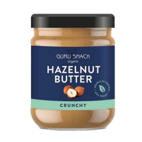 Guru Snack Organic Hasselnddesmr Crunchy  - 250 g.