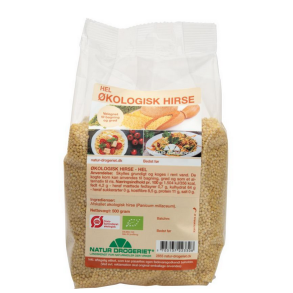 Natur-Drogeriet Hirsegryn hele, kologiske - 500 g