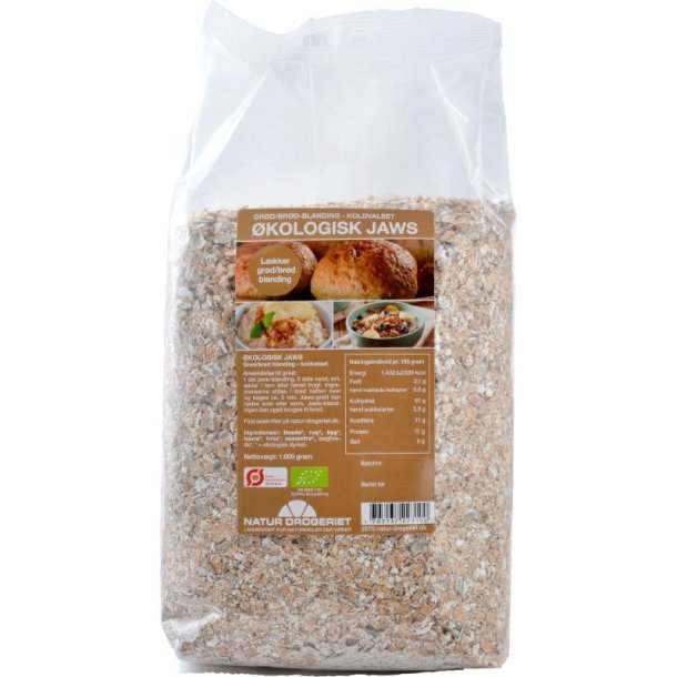 Natur-Drogeriet Jaws grd/brd kornblanding, kologisk - 1 kg.