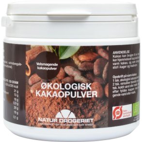 Natur-Drogeriet Kakaopulver, kologisk - 200 g.