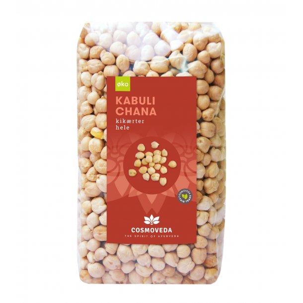 Cosmoveda Kikrter Kabulli Channa - kologiske - 500 g.