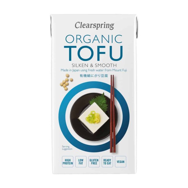 Clearspring Tofu (Silken) - kologisk - 300 g.