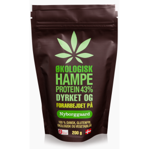 Nyborggaard Hampeprotein 43%, kologisk - 200 g