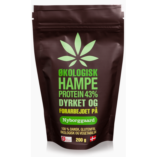 Nyborggaard Hampeprotein 43%, kologisk - 200 g