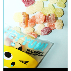 Sweet Intentions - Vingummi Sour flower - Hey Yum - kologisk - 100 gram