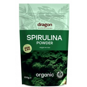 Dragon Superfoods Spirulinapulver, ko - 200 gr.