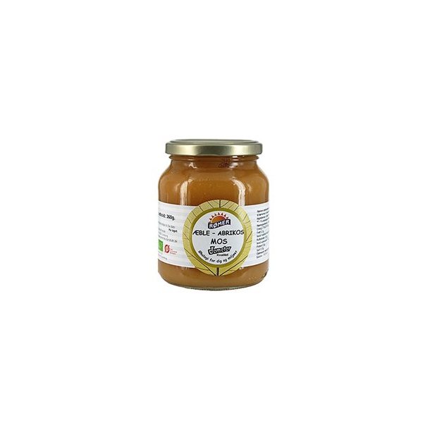 Rmer ble Abrikos mos, kologisk - 360 g.