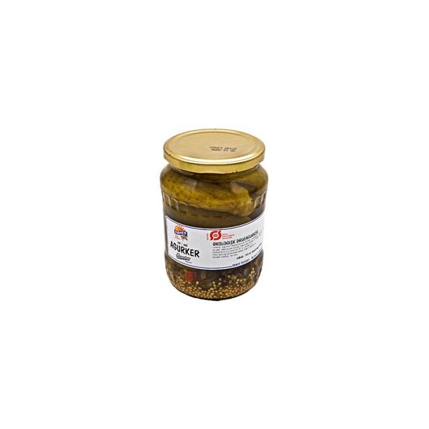 Rmer Agurker sur/sd, kologisk - 680 g.
