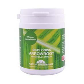 Natur-Drogeriet Arrowroot Pulver (Stivelse), kologisk - 125 g. 