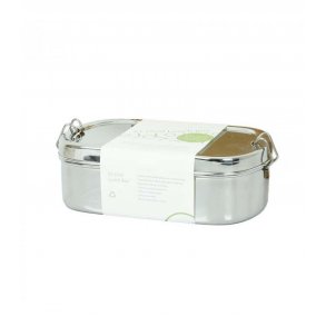 A Slice of Green Stor rummelig Madkasse i rustfrit stl 