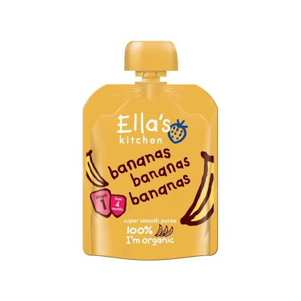 Ellas Kitchen Babymos med banan - kologisk - 4 mdr.