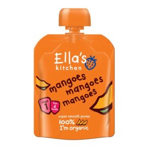 Ellas Kitchen Babymos med mango - kologisk - 4 mdr.