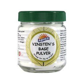 Rømer Vinsten Bagepulver, Økologisk - 115 g