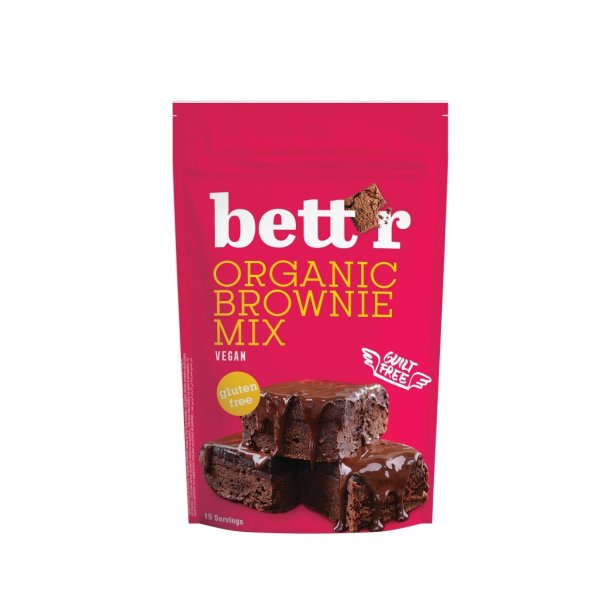 Bett'r Brownie Mix - kologisk - 400 g