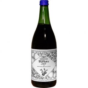 Søbogaard - Sød Blåbærsaft med æble - Økologisk - 730 ml.