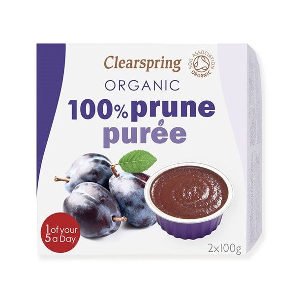 Clearpring - Blomme Pur - kologisk - 2 x 100 g.
