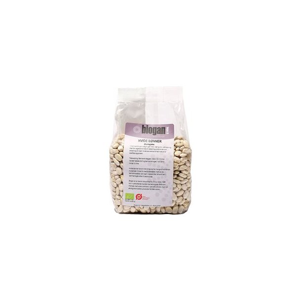Biogan Bnner hvide, kologisk - 750 g.