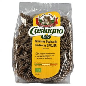 Fuldkorn Boghvede kologiske Pastaskruer - 250 g
