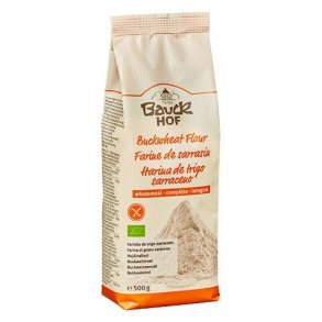 Bauckhof Boghvedemel fuldkorn, kologisk - 500 g