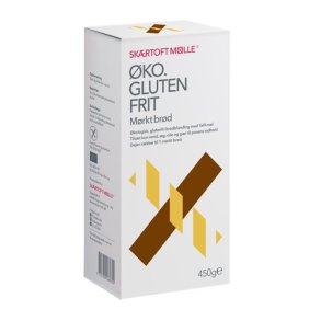 Skærtoft Mølle Brødblanding mørkt brød - 450 gr. - Glutenfri