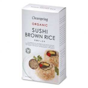 Clearspring Brune Sushi ris - 500 g. kologisk