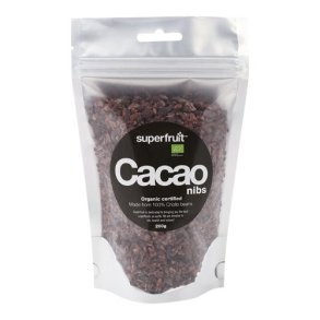 Superfruit Cacao Nibs - �kologisk - 200 gr. 