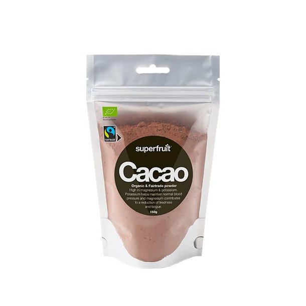 Superfruit Kakaopulver Raw, kologisk - 150 gr.