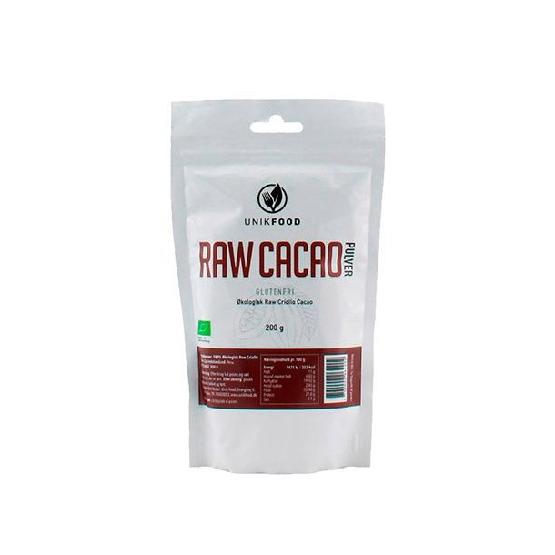 Unik Food Cacao pulver raw - kologisk