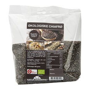 Natur-Drogeriet Chia frø, Økologiske - 500 g.