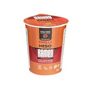 Chili Miso Ramen instant cup, kologisk - 85 g.