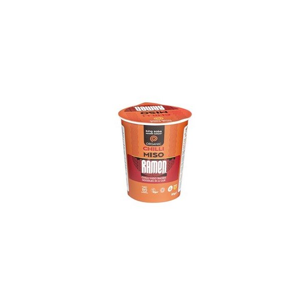 Chili Miso Ramen instant cup, kologisk - 85 g.
