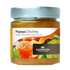 Cosmoveda - Papaya Chutney - kologisk