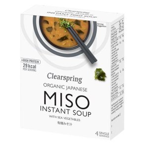 Clearspring MISO instant soup med tang kologisk - 4 breve