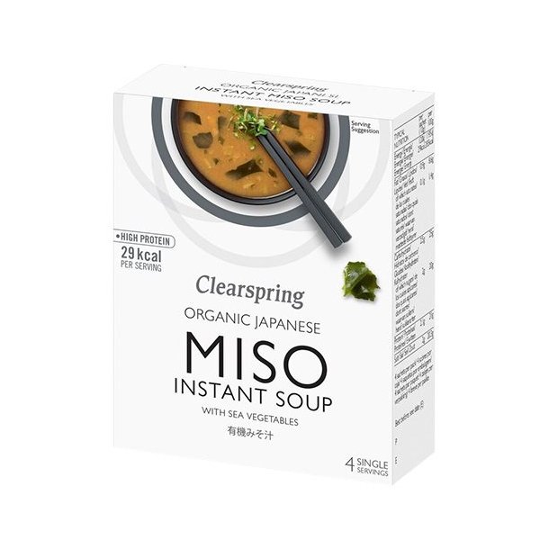Clearspring MISO instant soup med tang kologisk - 4 breve
