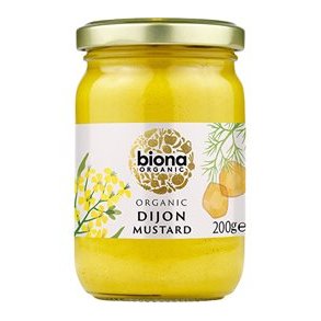 Biona Organic Dijon Sennep, kologisk - 200 g.