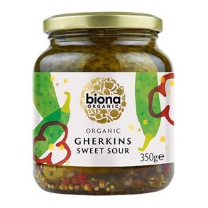 Biona Organic Drueagurker, kologisk - 350 g.