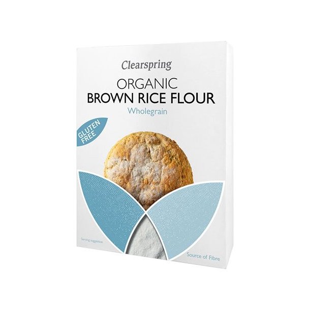 Clearspring Fuldkornsrismel af brune ris, kologiske - 375 g