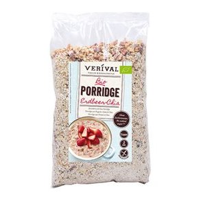 Unik Food Grd med Jordbr og Chia, kologisk - 1.500 g. 