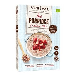 Unik Food Grd med Jordbr og Chia, kologisk - 350 g. 